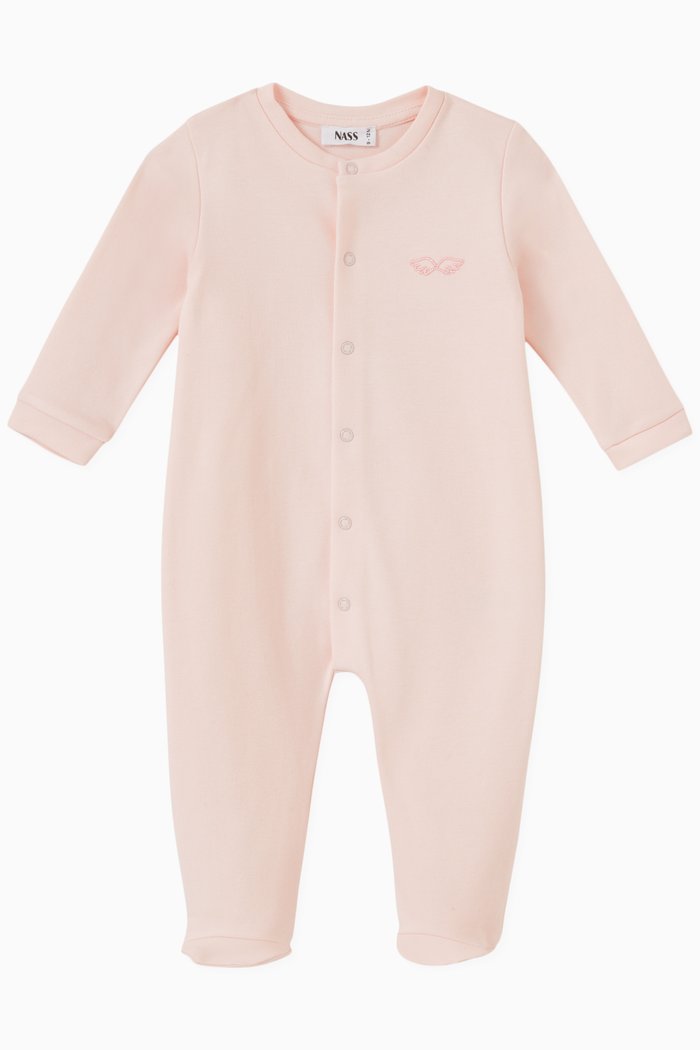

Lil Angel Pyjama in Jersey, Pink