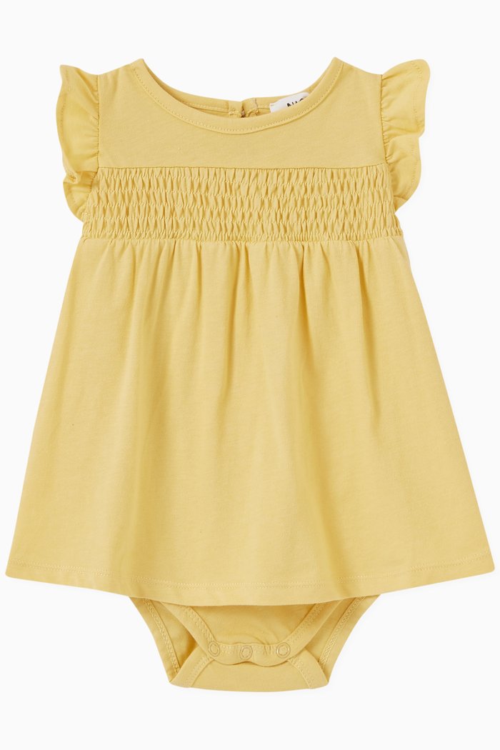 

Angelica Dress in Jersey, Yellow