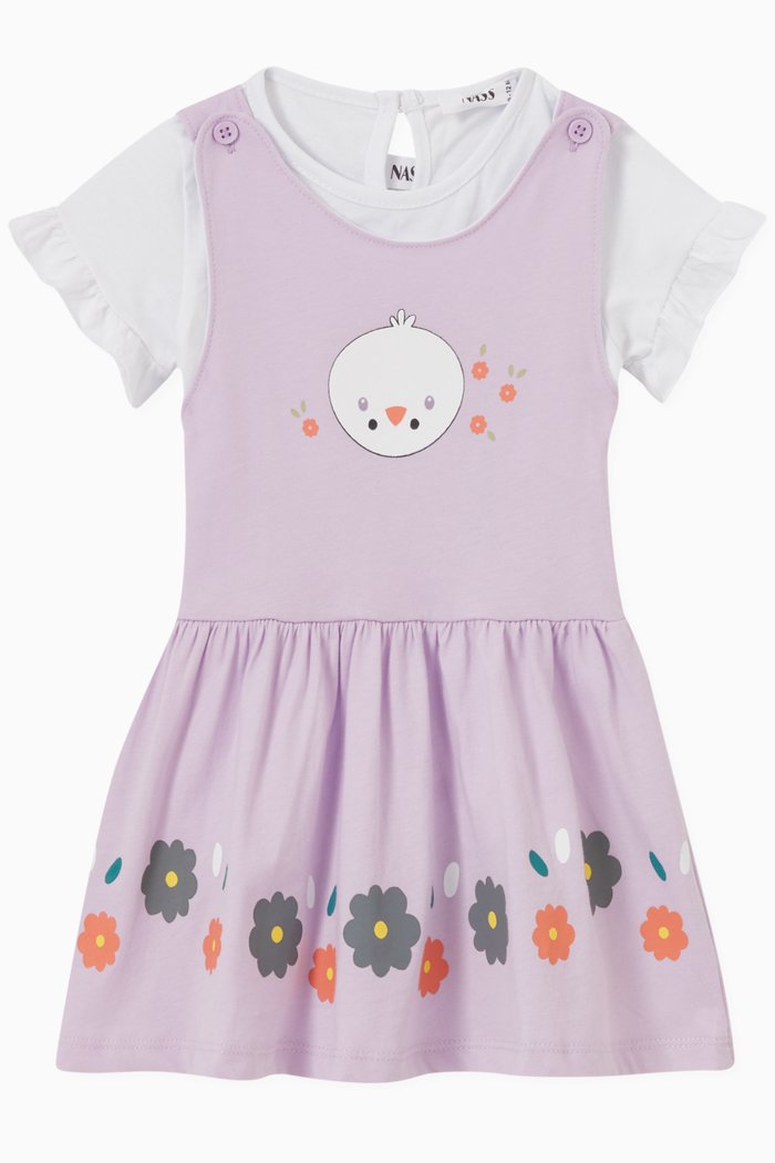 

Daisy Dress Set, Purple