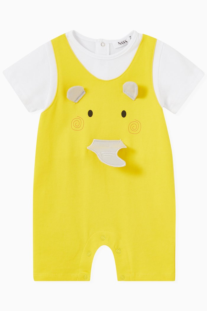 

Ellie Romper in Jersey, Yellow