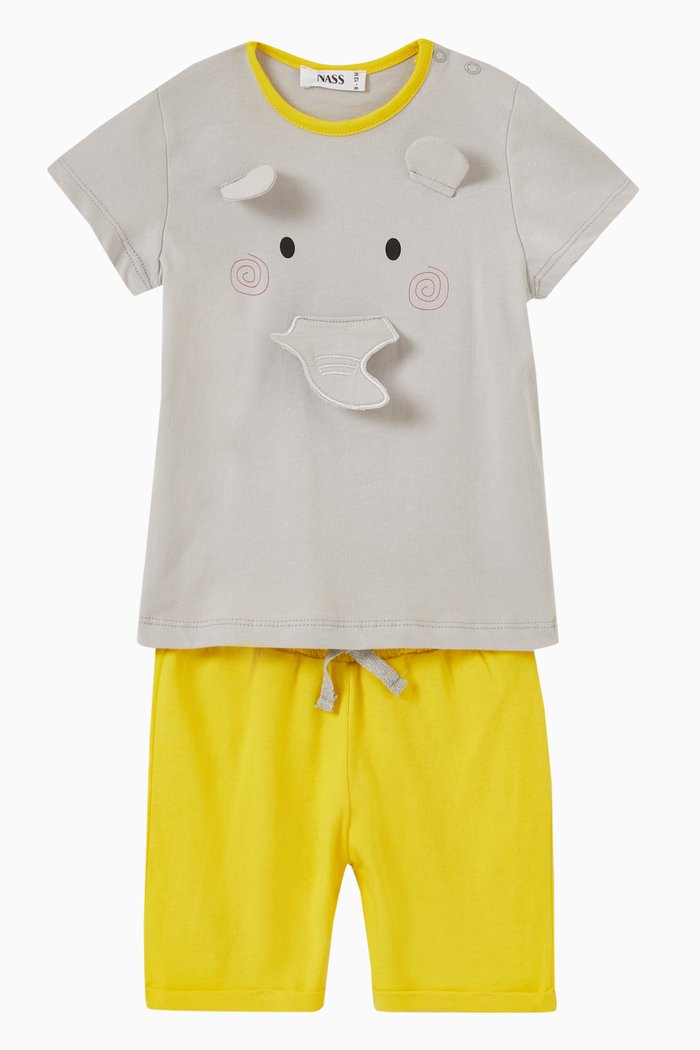 

Ellie T-shirt & Shorts Set, Yellow