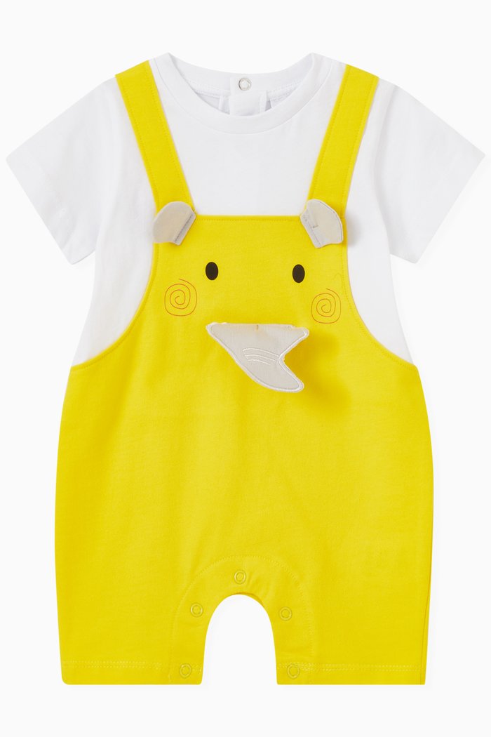 

Ellio Romper in Jersey, Yellow