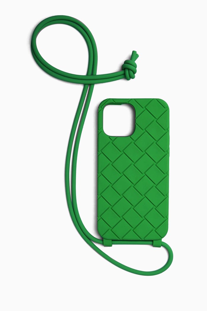 

Iphone 13 Pro Max Case on Strap, Green