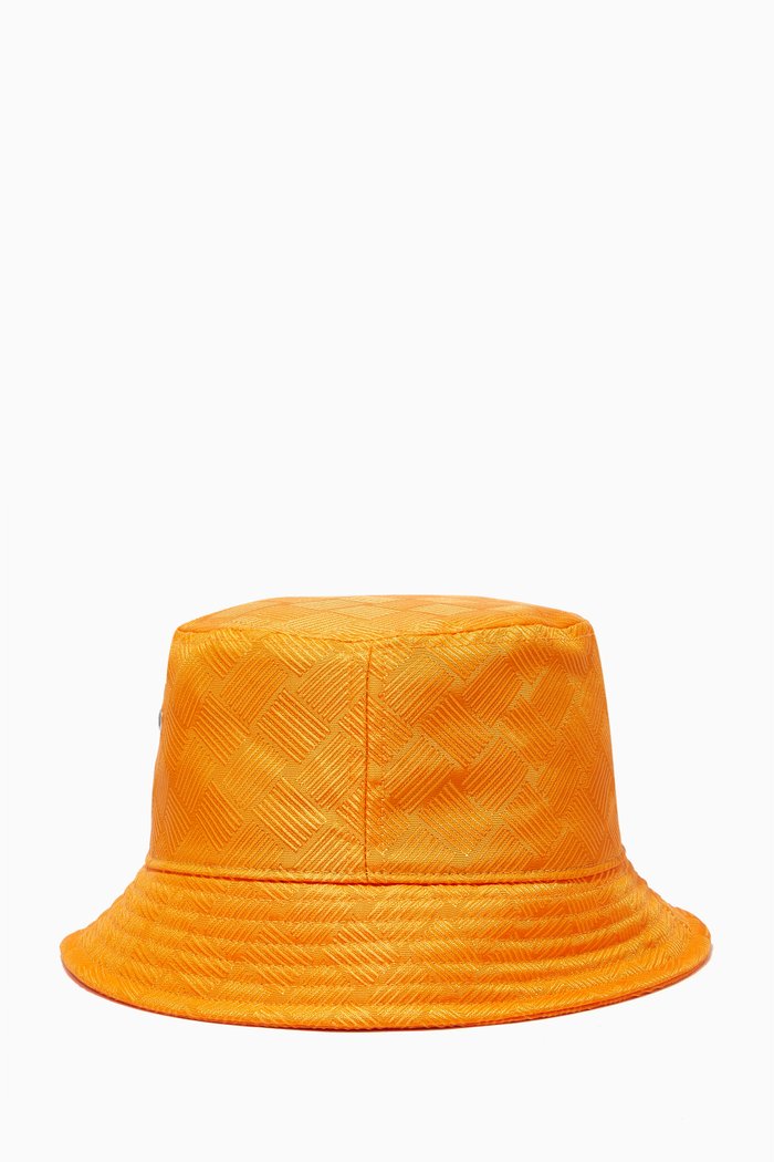 

Bucket Hat in Jacquard Nylon, Orange