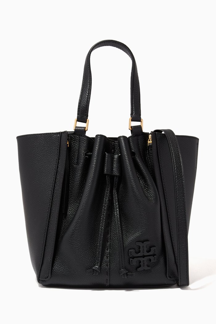 McGraw Dragonfly Bag in Leather, Black