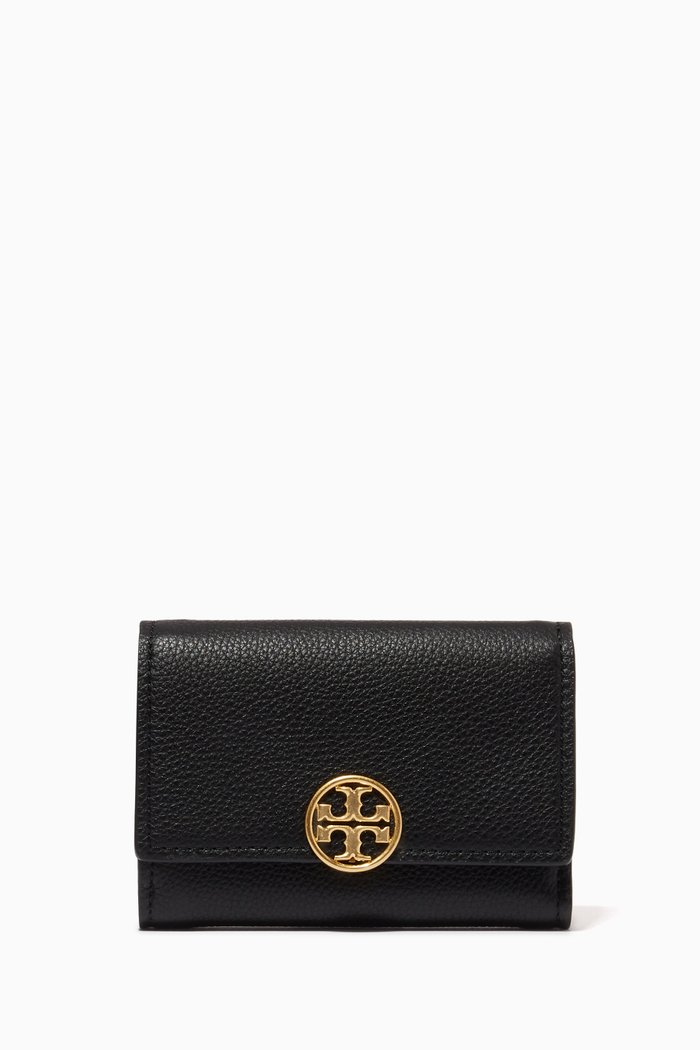 

Medium Miller Wallet in Leather, Black