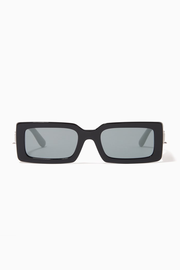 DG Bella Sunglasses in Acetate, Black
