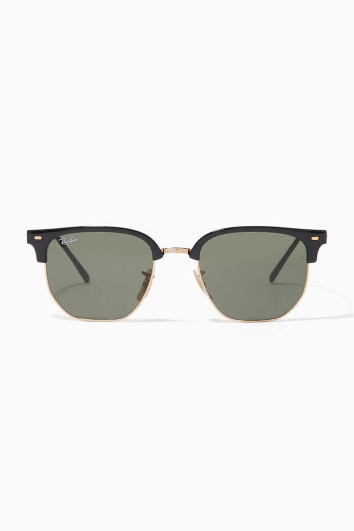 

Arista Clubmaster Classic Sunglasses in Metal, Black