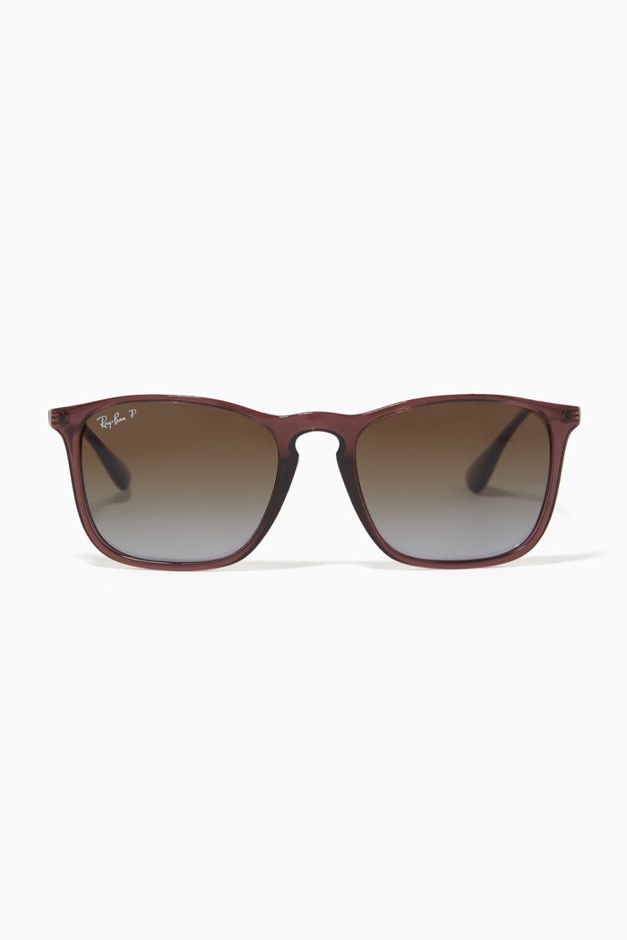 

Chris Gradient Sunglasses, Brown