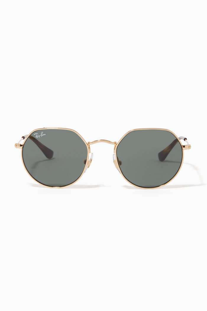 Arista Junior Sunglasses in Metal, Gold