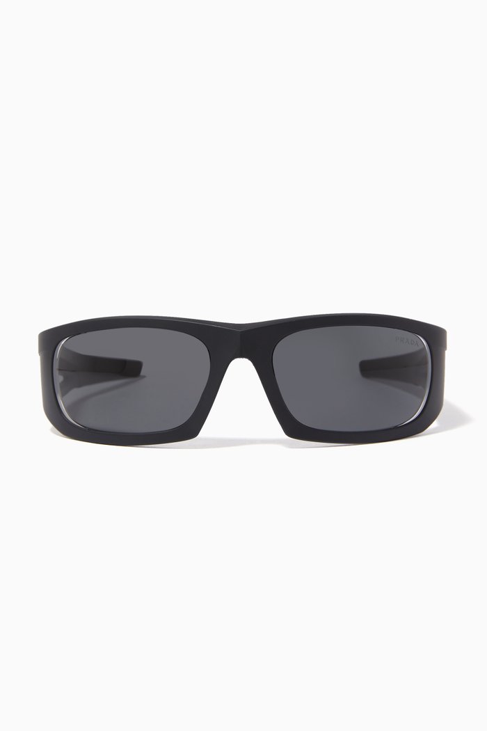 

59 Linea Rossa Sunglasses in Acetate, Black