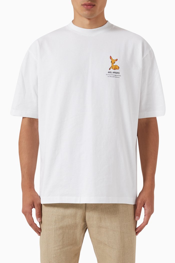 

Juniper T-shirt in Cotton, White