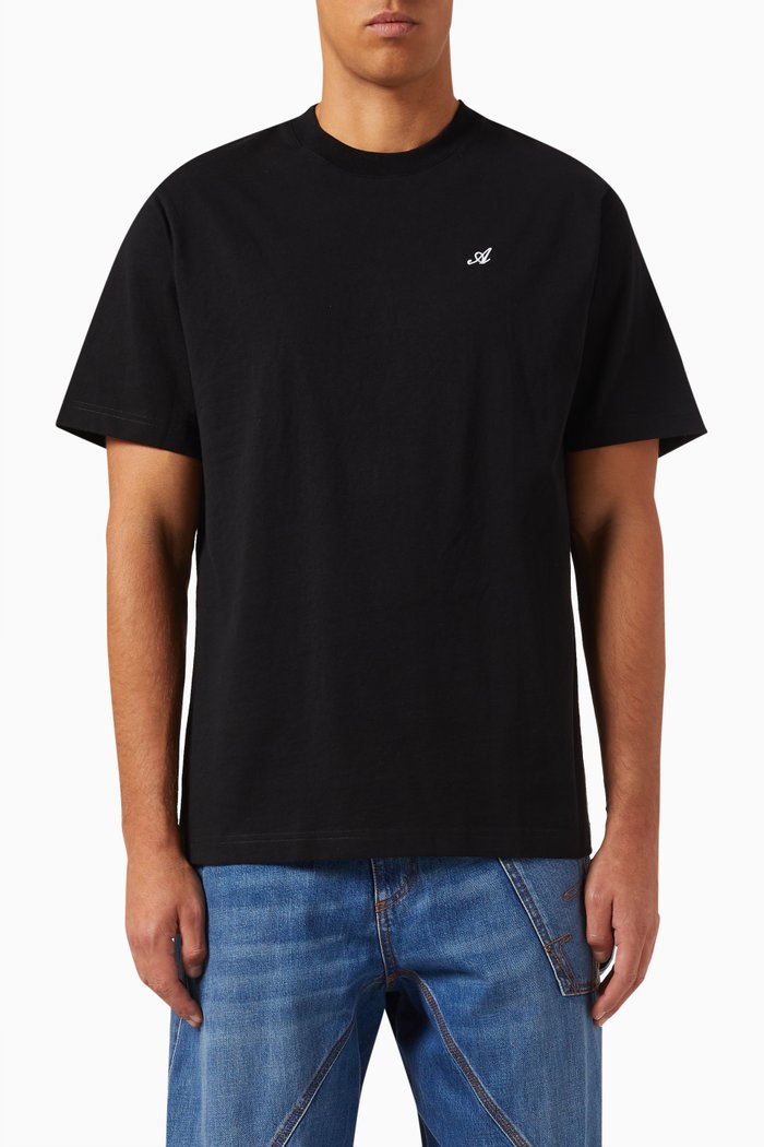 

Logo T-Shirt in Organic Cotton, Black