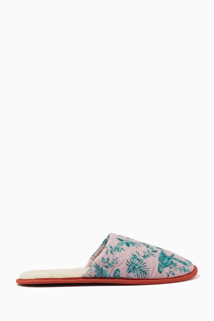 

Bromley Parrot Slippers, Pink