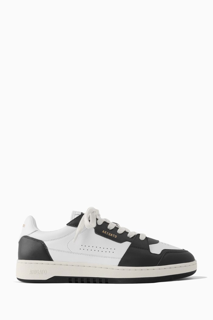

Dice Lo Sneakers in Leather & Recycled Materials, White