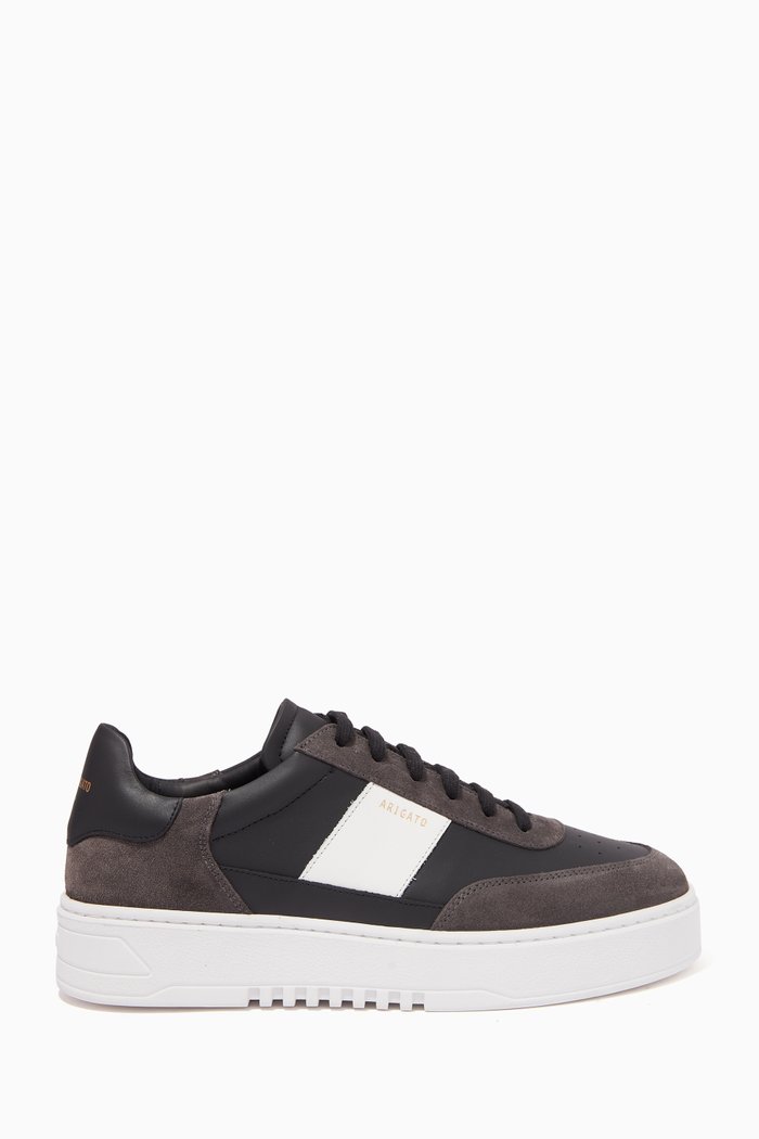 

Orbit Vintage Sneakers in Leather, Black