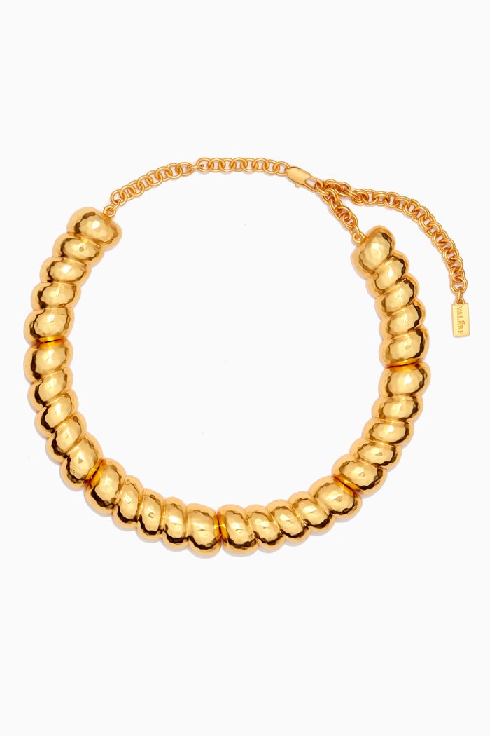 

Vivana Necklace in 24kt Gold-plated Brass