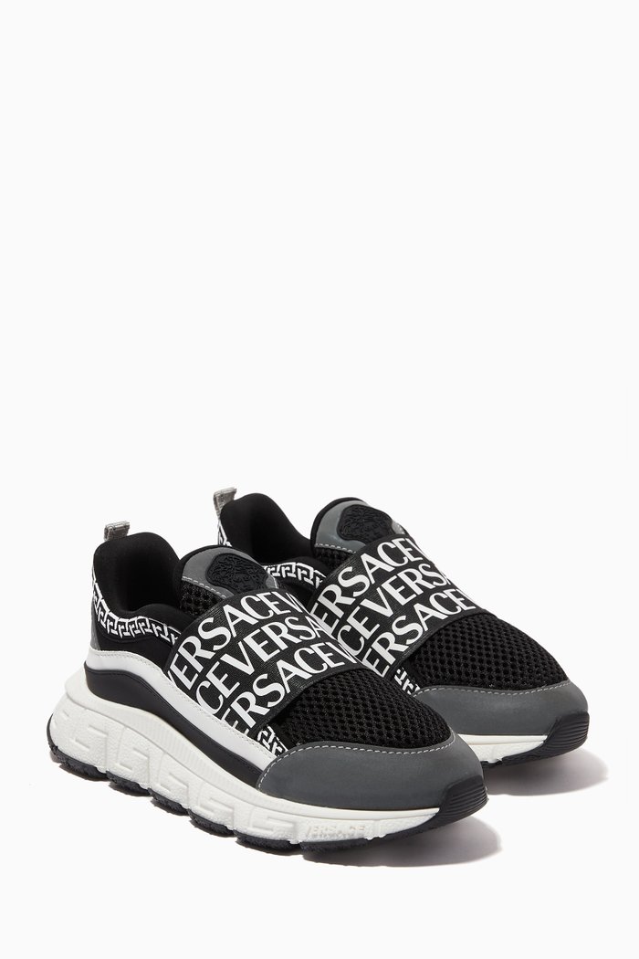 

Trigreca Sneakers in Mesh, Black