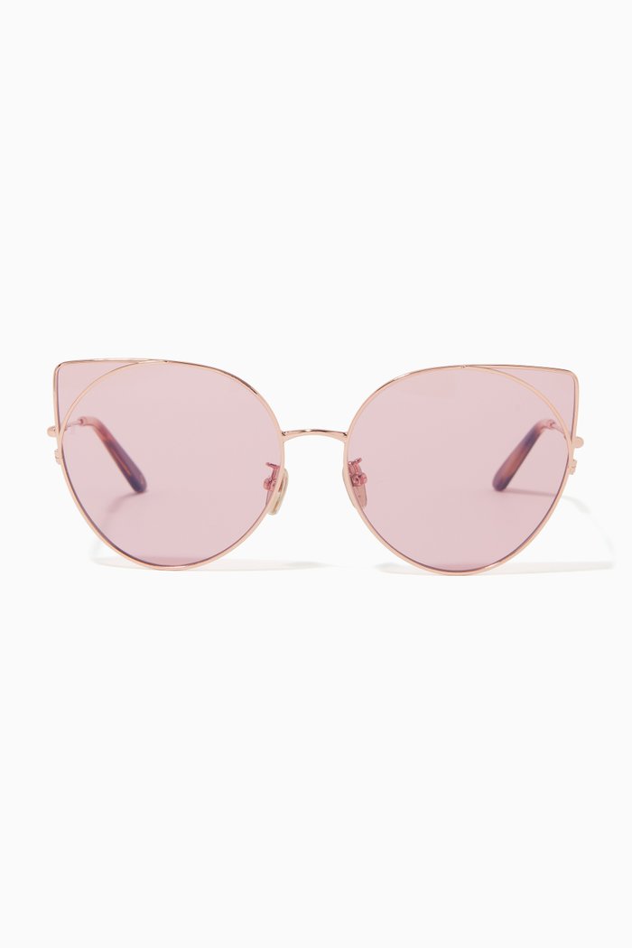 

The Moonbeam Sunglasses in Metal, Multicolour