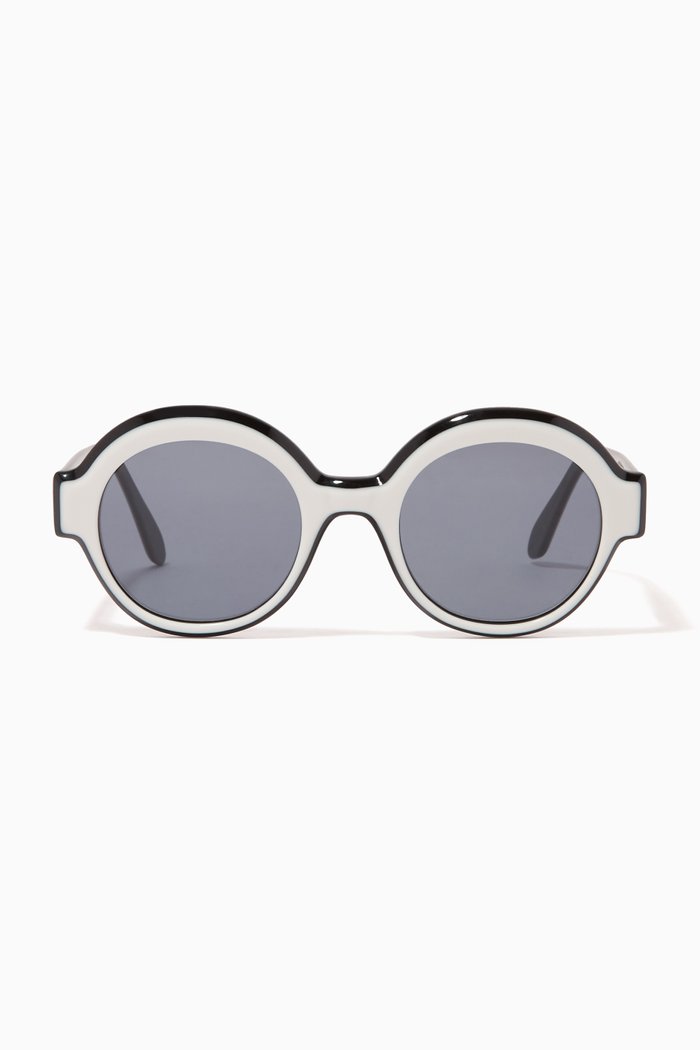 The Flora Sunglasses in Acetate, Multicolour