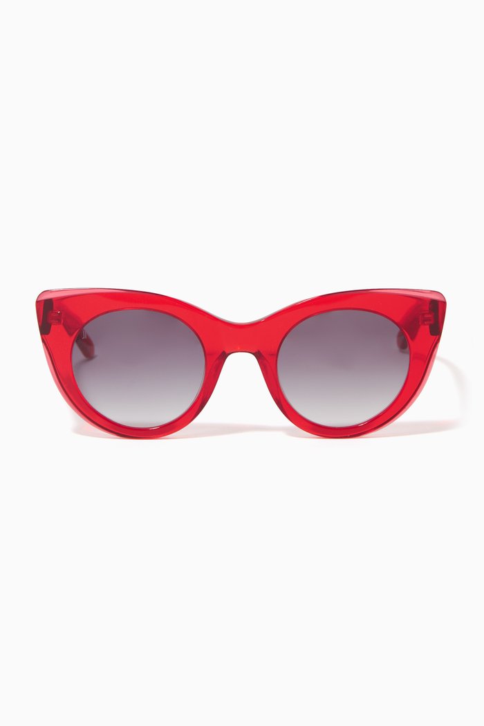 Camelia Cat-eye Sunglasses, Multicolour