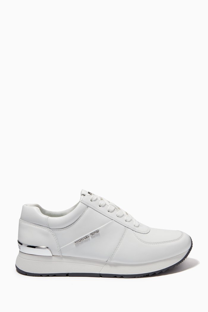 

Allie Sneakers in Leather, White