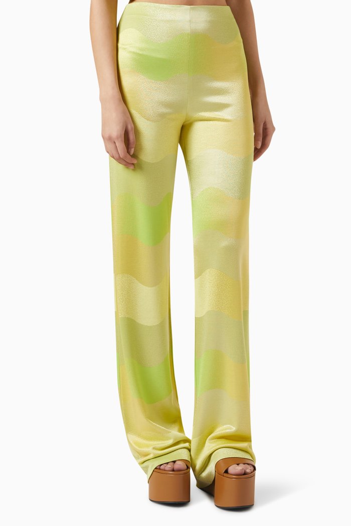 Angelika Pants in Viscose, Yellow