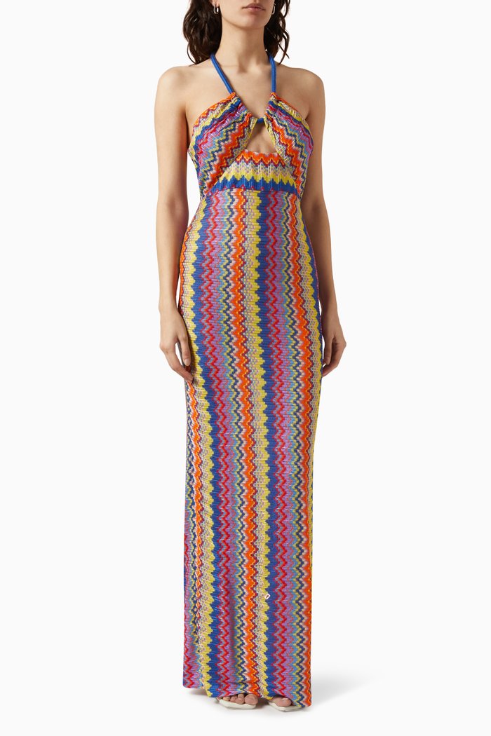 

Vedette Dress in Viscose, Multicolour