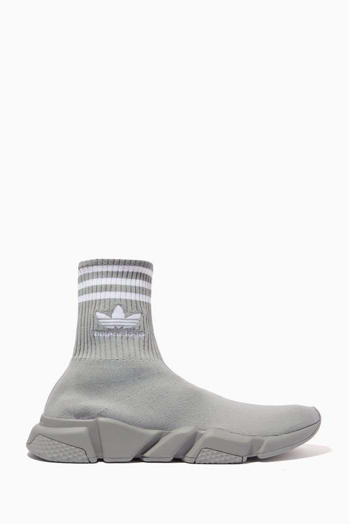 

x Adidas Speed Sneakers in Recycled-knit, Grey