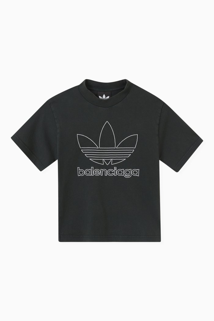 

x Adidas T-shirt in Cotton Jersey, Green