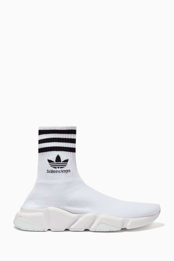 

x Adidas Speed Sneakers in Recycled-knit, White