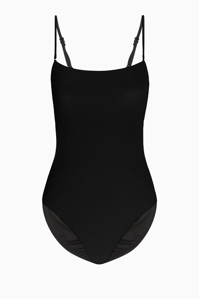 

Lena One-piece Swimsuit in Embodee™ Fabric, Black