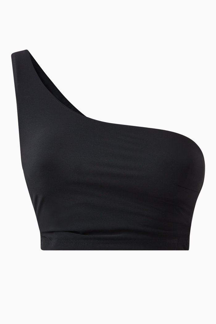 

Ollie Bikini Top in Sculpteur® Fabric, Black