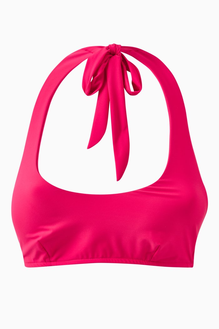 

Haylie Bikini Top in Sculpteur® Fabric, Red