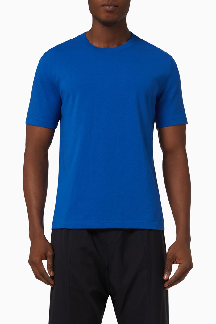 Sunrise Light T-shirt in Cotton, Blue