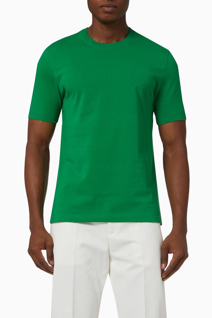 

Sunrise Light T-shirt in Cotton, Green
