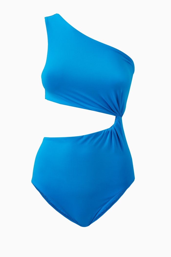 

Zuri One-piece Swimsuit in Embodee™ Fabric, Blue