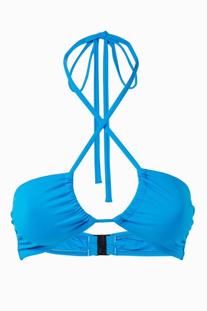 

Anna Bikini Top in Embodee™ Fabric, Blue