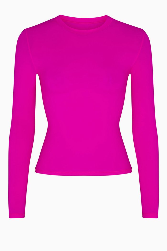 

Fits Everybody Long Sleeve T-shirt, Pink