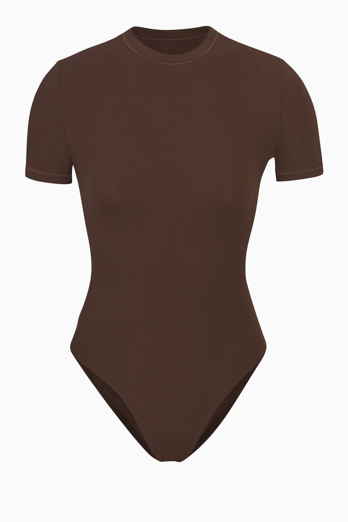 

Fits Everybody T-shirt Bodysuit, Brown