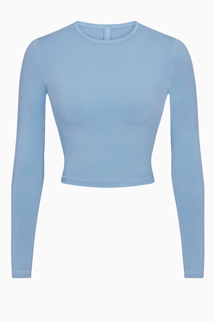 

New Vintage Long Sleeve T-shirt, Blue