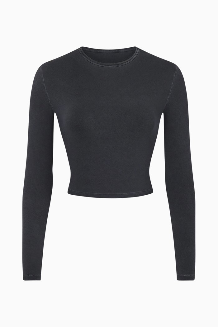 

New Vintage Long Sleeve T-shirt, Black