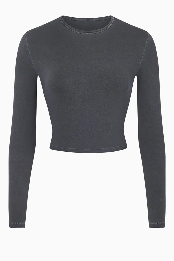 

New Vintage Long Sleeve T-shirt, Grey
