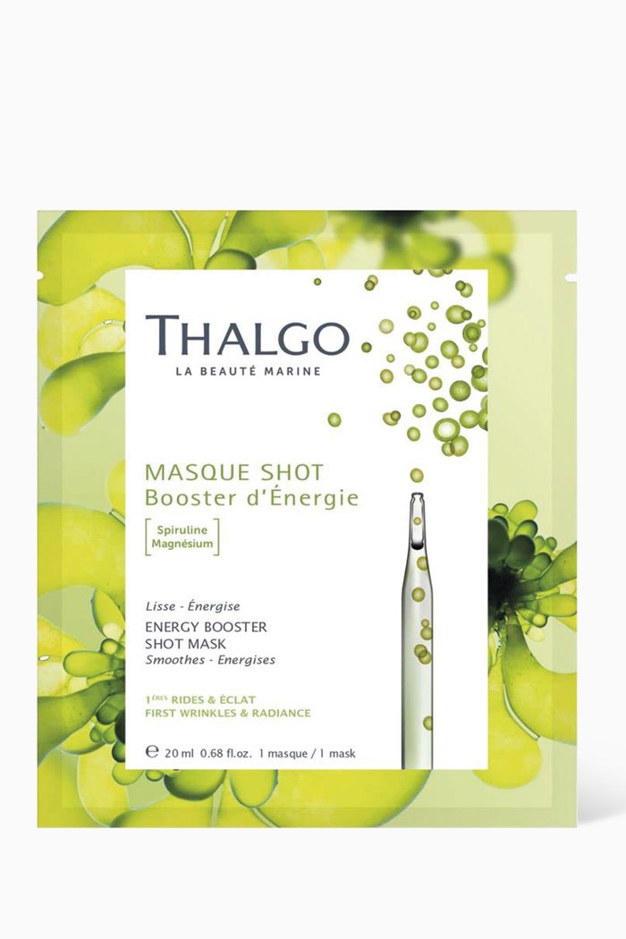 

Thalgo Spiruline Boost Anti-Fatigue Marine Shot Mask, Colourless