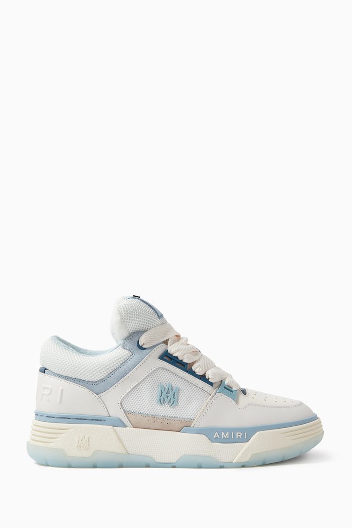 

MA-1 Sneakers in Leather & Mesh, White