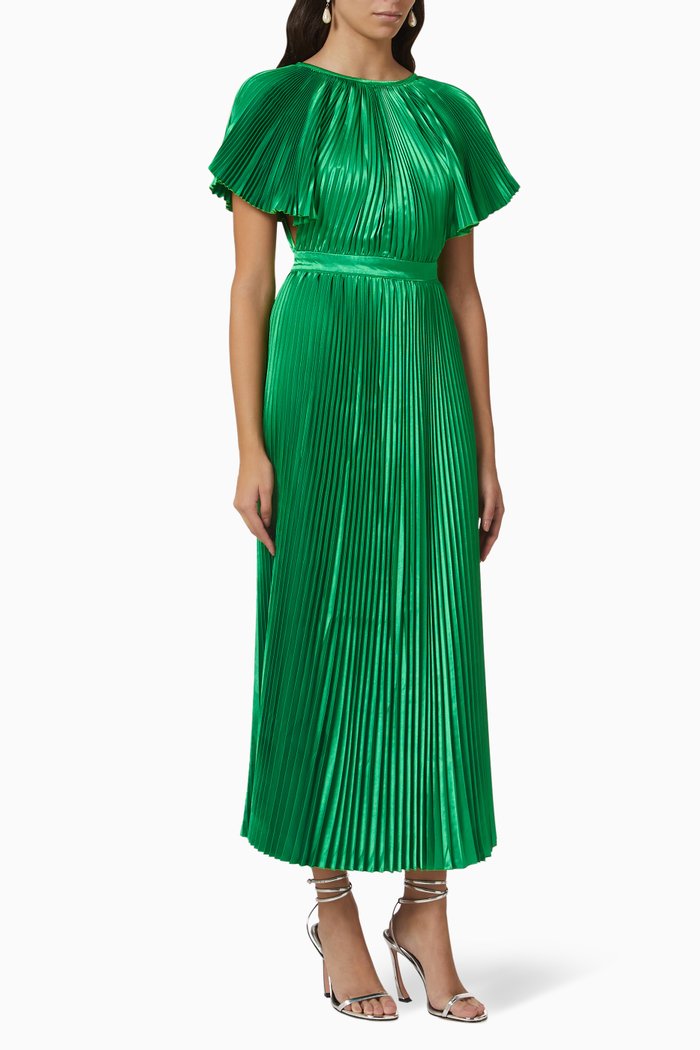 

Orchestra Midi Dress, Green
