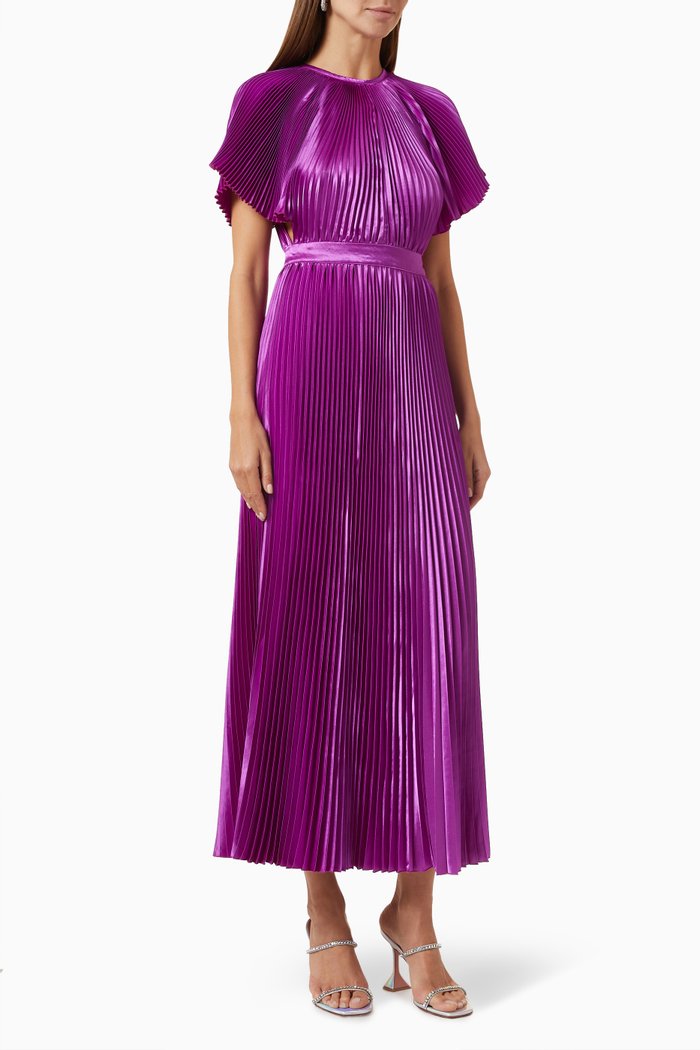 

Orchestra Midi Dress, Purple