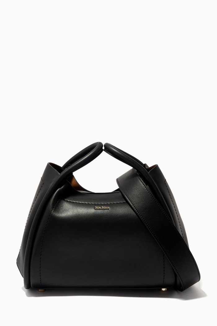 

Marinc Handbag in Smooth Leather, Black