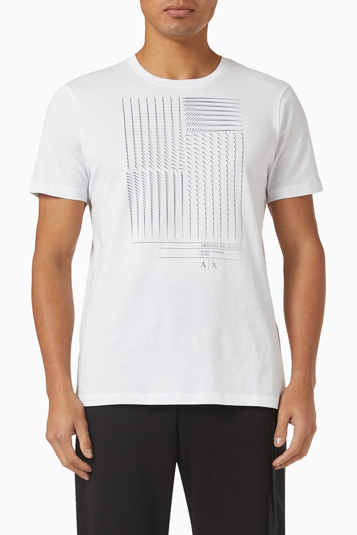 

Logo T-shirt in Cotton, White