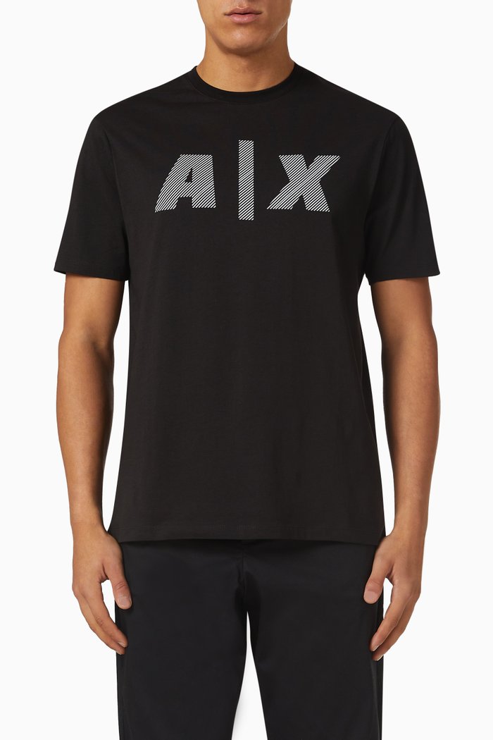 

Logo T-shirt in Cotton, Black